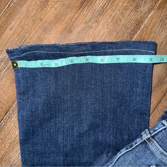 Judy Blue Bootcut Jeans 7 28 Long High Rise Western Cowgirl Dark Blue Wash - Picture 6 of 14